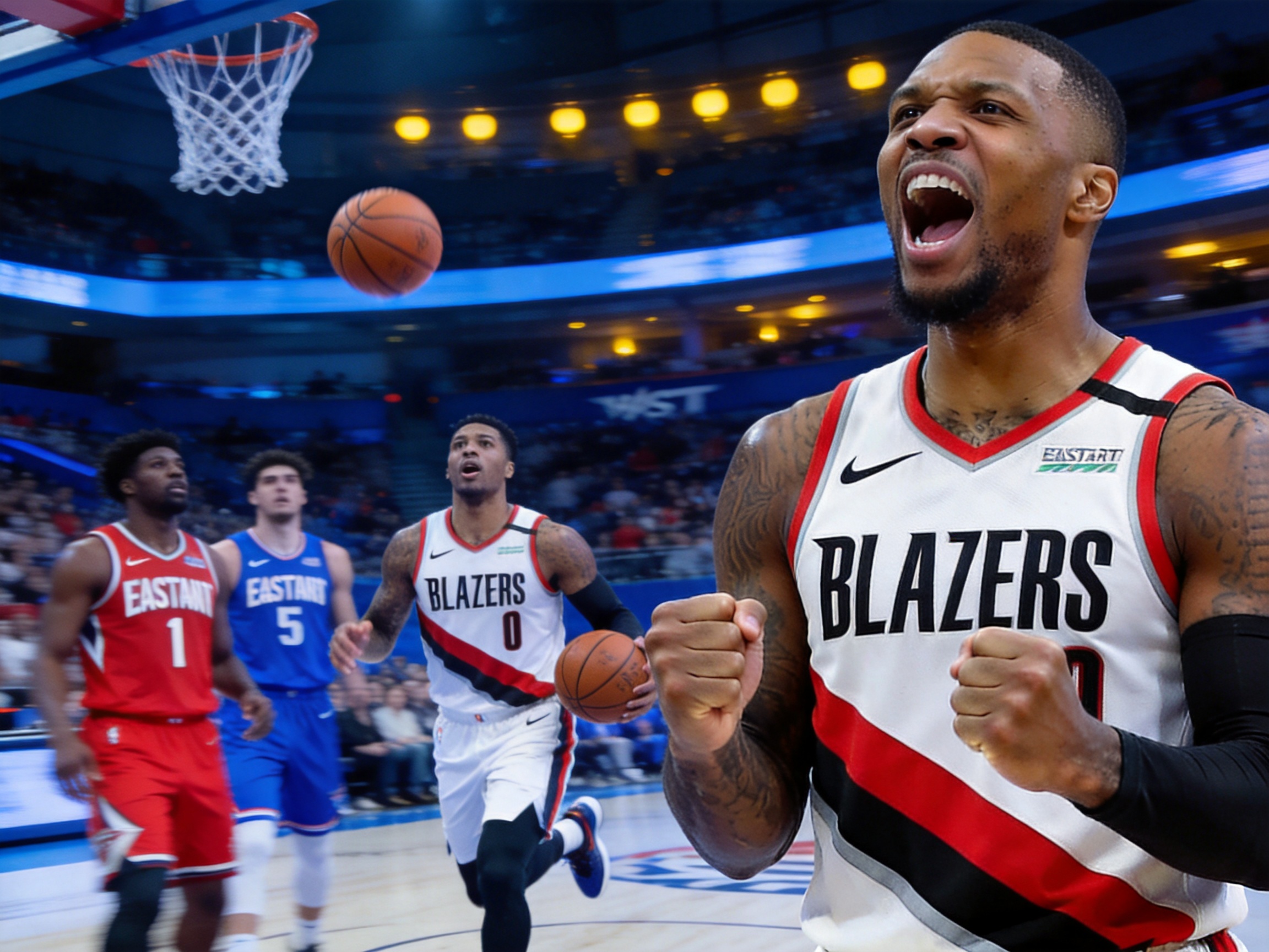 NBA全明星赛精彩集锦配图